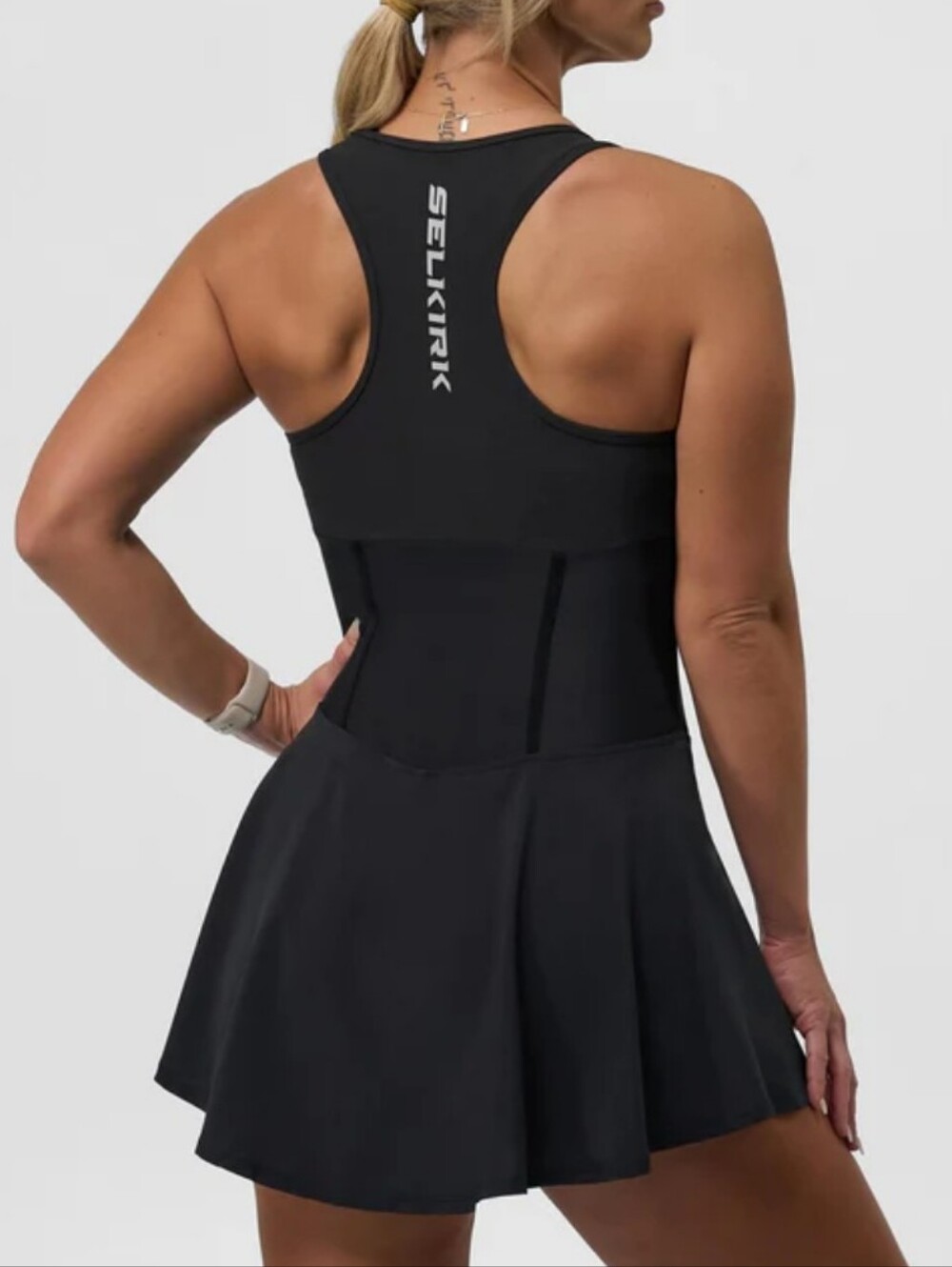 Selkirk Women's Pro Line Pickleball Dress Black Size Large - Picture 2 of 8